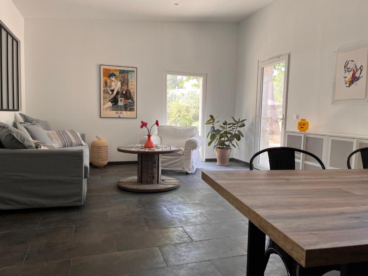 Maisonnette Independante Avec Jardin/Patio نيم المظهر الخارجي الصورة